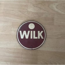 Original Wilk Wohnwagen Emblem