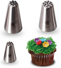 3 professionelle Spritztülle