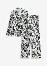 Satin pyjama mit viskose - satin-pyjama, gr