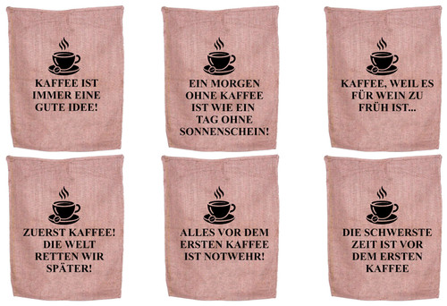 Kaffeesack jutesack spruch - kaffeesack,
