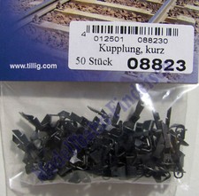 Tillig 08823 50 Stück Kupplung mit Schlitz-Aufnahme NEUWARE