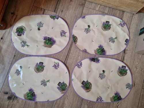 Tischsets platzsets lavendel - platzsets,