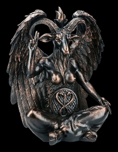 Große baphomet figur - figur,