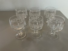 Mini Römergläser, 6 Stück, Likörgläser