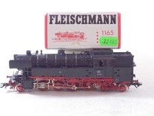 »FLEISCHMANN 1165 H0 AC DIGITAL · DAMPFLOKOMOTIVE BR 65 018 DER DB · OVP«