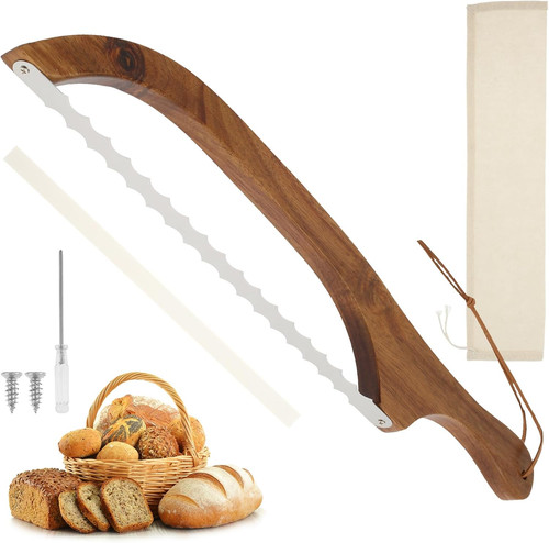 Brotmesser aus holz brot - aus,