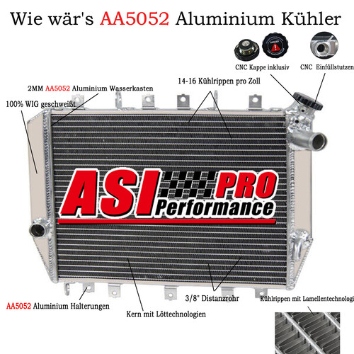 Aluminium wasserkühler - aluminium,