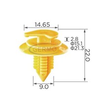 5 x Befestigungs-Clip