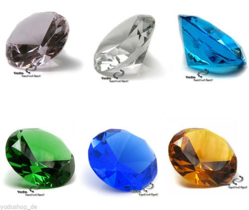 Glasdiamanten aus kristallglas - glasdiamanten,