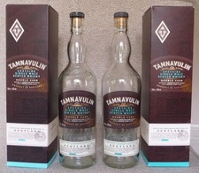 Tamnavulin Double Casc - 2 Leere Whiskyflaschen aus Sammlung (24-50)