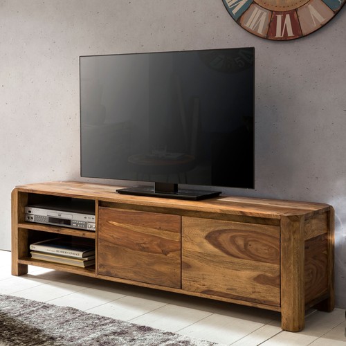 Finebuy lowboard massivholz - finebuy,