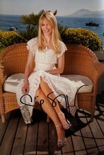 Claudia Schiffer - Autogramm original signiert - Großfoto 20x30 cm