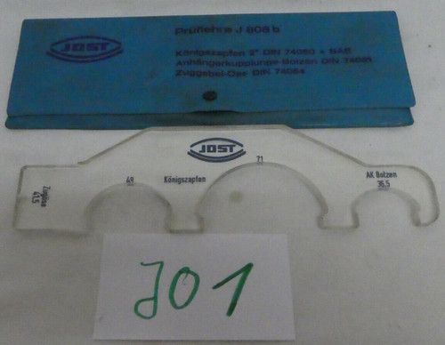 Kontrolllehre königszapfen - 1x,