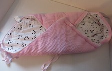 FELICITA ° Baby Pucksack rosa Wagensack Trageschale Schlafsack Bettausstattung