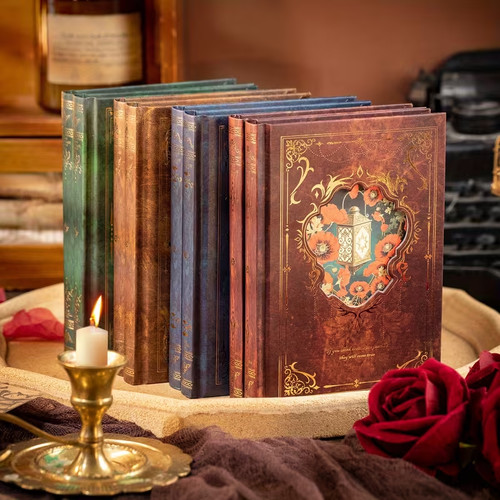 Vintage journal scrapbook - journal,