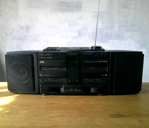 Ghettoblaster vintage jvc - ghettoblaster,