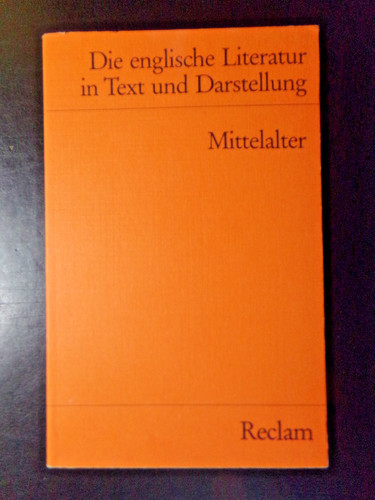 Reclam englische literatur - -,