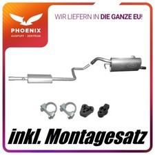 Mitsubishi Colt VI 1.1 1.3 5-Türen Auspuffanlage Mittel+Endschalldämpfer Auspuff