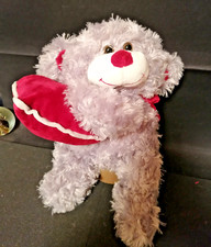 Teddybär mit gr. Herz, Marke