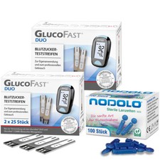 Glucofast Duo Teststreifen 100