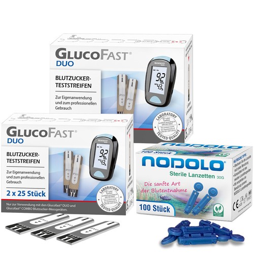 Glucofast duo teststreifen 100 - glucofast,