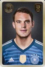 Ferrero Team Cards Fußball WM 2018 Manuel Neuer Sammelbild NEU Duplo Hanuta