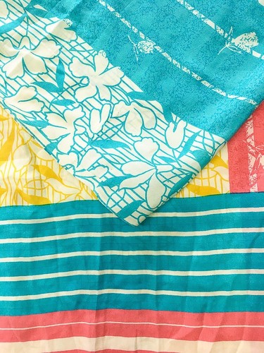 Reine krepp seide sari - krepp,