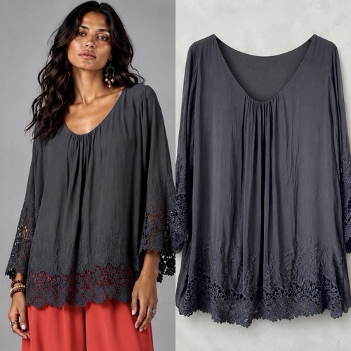 Tunika bluse seide schwarz - tunika,