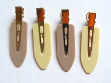 4 x schöne Haarspangen Haarklemmen Haarklammern Haarclips