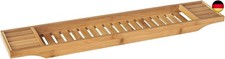 SoBuy Badewannenablage Bambus