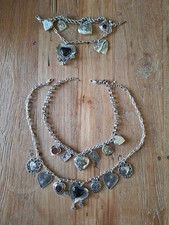 Schmuckset von Zara - 2 Ketten & 1 Armband - Oktoberfest - Tracht 