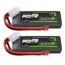 2X OVONIC 2200mAh 2S LiPo Akku