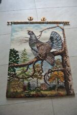  Wandteppich Wandbehang aus Junghans-Wolle Handarbeit geknüpft AUERHAHN ........