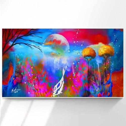 Leinwand bilder xxl abstrakt - leinwand,