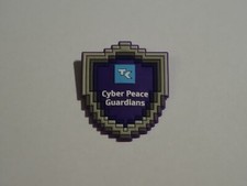 TK Techniker Krankenkasse Cyber Peace Guardians Anhänger aus Gummi Gamescom 2024