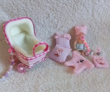 ooak miniatur Baby 5cm Silikon