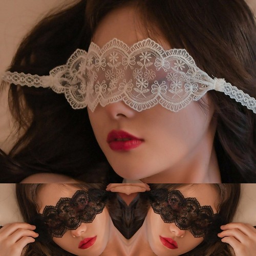 Elegante spitze augenmaske - spitze,