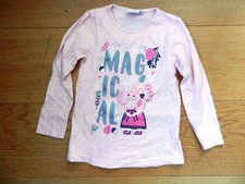 Kinder Mädchen Pullover  Pink Rosa Größe 122 von Peppa Wutz Pig Magical