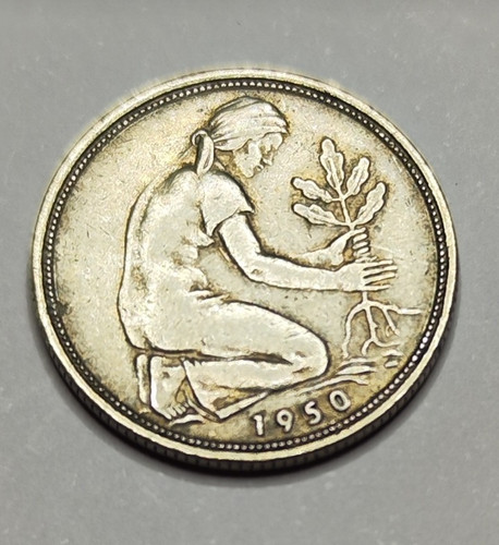 Pfennig münze 1950 - 50, /
