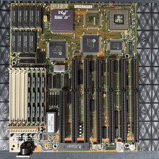 Chaintech 340UC - 386DX/33 - Motherboard mit 4MB RAM, 256KB Cache.