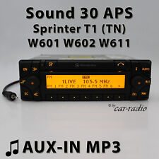Mercedes Sound 30 APS AUX-IN MP3 Becker Sprinter T1 TN Radio Navigationssystem