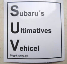Aufkleber Subaru´s