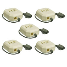 5x TAE-F NFF Telefon Verteiler