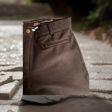 jodphur reithose dunkelbraun Vollleder