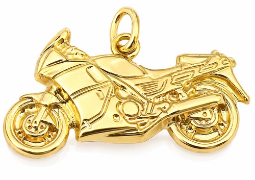 Anhänger motorrad gold - motorrad, 333