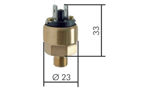 Mini druckschalter 8 - g, 1/8"