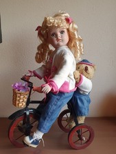 Künstlerpuppe, Porzellan, Puppe, Sammelpuppe, Nostalgie, Vintage