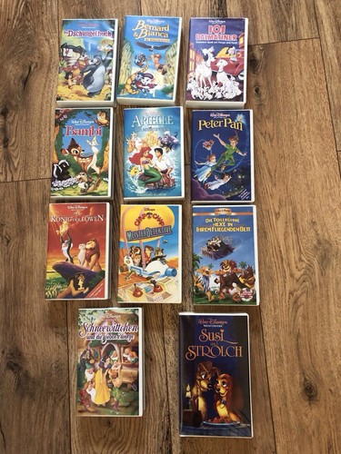 Disney zeichentrick vhs - 11,
