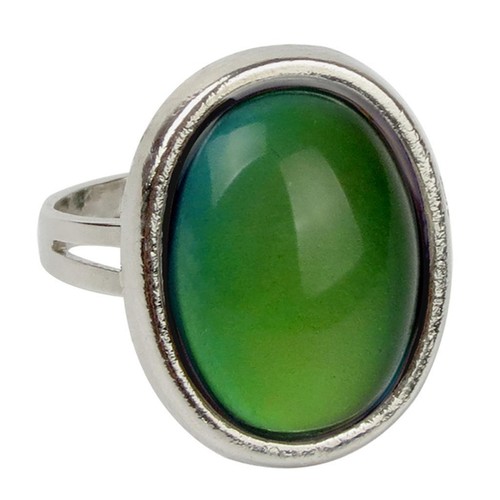 Ovaler farbwechsel ring - farbwechsel,