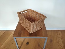Weidenkorb Aufbewahrungskorb | Handgeflochten 38 x 27,5 x 18 cm * SCHÖN